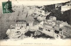 CPA Marseille Promenade de la Corniche 