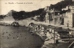 CPA Marseille Promenade de la Corniche 