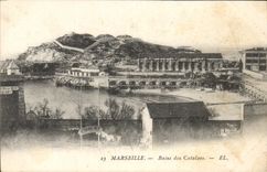 CPA Marseille Bains des Catalans 