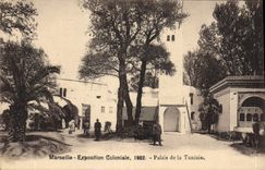 CPA Marseille Exposition Coloniale Palais de la Tunisie 