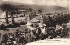 CPA Les Pennes Mirabeau La Tour Maguit et Theatre de Verdure 