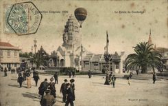 CPA Exposition Coloniale Le Palais du Cambodge 