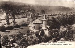 CPA Les Pennes Mirabeau La Tour Maguit et Theatre de Verdue 