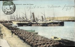 CPA Marseille Quai des Forges 
