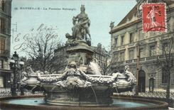 CPA Marseille La Fontaine Estrangin 