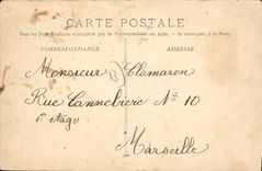 CPA Gemenos La Nouvelle Place et l'Eglise 