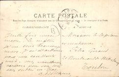 CPA Aix en Provence Place de la Rotonde Entree du Cours Mirabeau Fontaine Monumentale