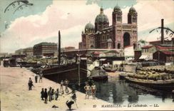 CPA Marseille La Cathedrale 