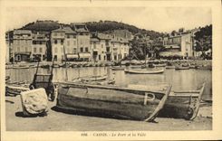 CPA Cassis Le Port et la Ville 