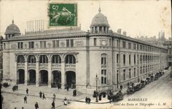 CPA Marseille Hotel des Postes et Telegraphes 