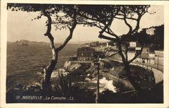 CPA Marseille La Corniche 
