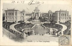CPA Marseille Le Palais Longchamp 