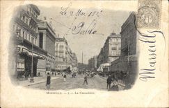 CPA Marseille La Cannebiere 