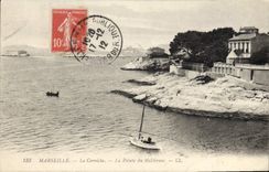 CPA Marseille La Corniche La Pointe du Maldorme 