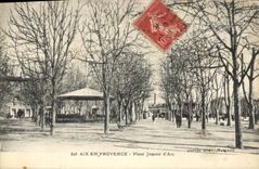 CPA Aix en Provence Place Jeanne d'Arc 