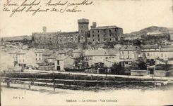 CPA Salon Le Chateau Vue Generale 