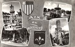CPA Aix en Provence Bouches du Rhone Souvenir 