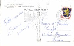 CPA Aix en Provence Bouches du Rhone Souvenir 