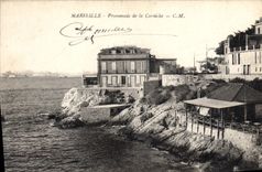 CPA Marseille Promenade de la Corniche 