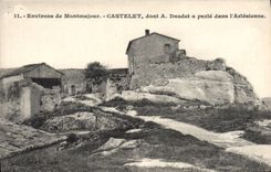 CPA Environs de Montmajour Castelet Dont A Daudet a Parle Dans l'Arlesienne 