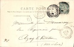 CPA Marseille Exposition Coloniale Palais du Cambodge 
