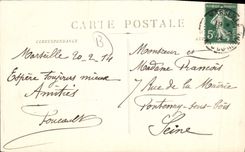 CPA Marseille Vue Generale de la Joliette