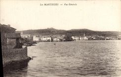 CPA Les Martigues Vue Generale 