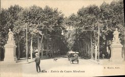 CPA Aix Entree du Cours Mirabean 