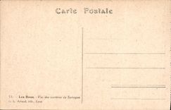 CPA Les Baux Vus des carrieres de Sarragan