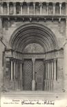 CPA Tarascon Eglise Sainte Marthe Portail principal Bouches du Rhone 