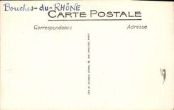 CPA En Provence Les Saintes Maries de la Mer L'Eglise Cote de l'Abside XII et XIII siecles