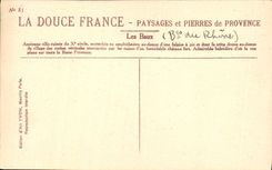 CPA Les Baux B du Rhone Anciennes ville ruince du X siecle 