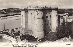 CPA Tarascon Chateau du Roi Rene Bouches du Roi Rene 