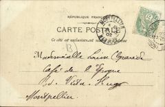 CPA Marseille Le Mairie un jour de mariage 