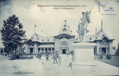 CPA Exposition Coloniale de Marseille 1922 Palais de Madagascar 
