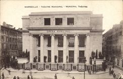 CPA Marseille Theatre Municipal 