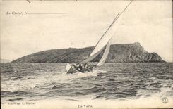 CPA La Ciotat Ile Verte 