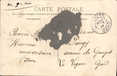 CPA Aix en Provence Entree du Cours Mirabeau 