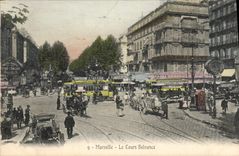 CPA Marseille Le Cours Belsunce 