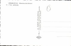 CPA Charleval Bouches du Rhone Vue generale 