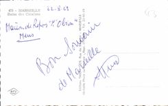CPA Marseilles Bains des Catalans 