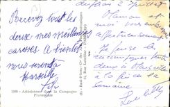 CPA Arlesiennes dans la Campagne Provencale 