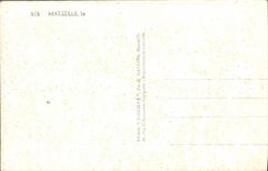 CPA Souvenir de Marseille Palais Longchamp Chateau d'If