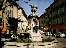 CPSM La Cite du Roy Rene Aix en Provence B du R Fontaine Pascal 