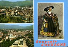CPSM Souvenir d'Aubagne Cite des Santanniers 