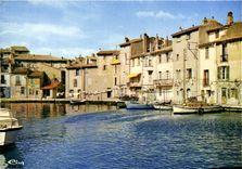 CPSM Martigues B du Rh Le Miroir aux Oiseaux quartier de l'lle 