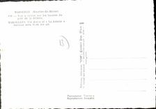 CPSM Marseille Bouches du Rhone Vue aerienne sur les bassins du Port de la Jollette