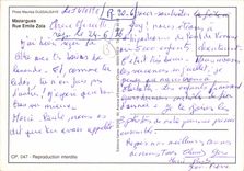 CPSM Mazargues Rue Emilie Zola 