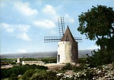 CPSM Provence Le Moulin de Daudet 