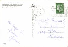 CPSM L'Escolo de Lar Aix en Provence Centre de culture et de maintenance provencales Groupe de danse